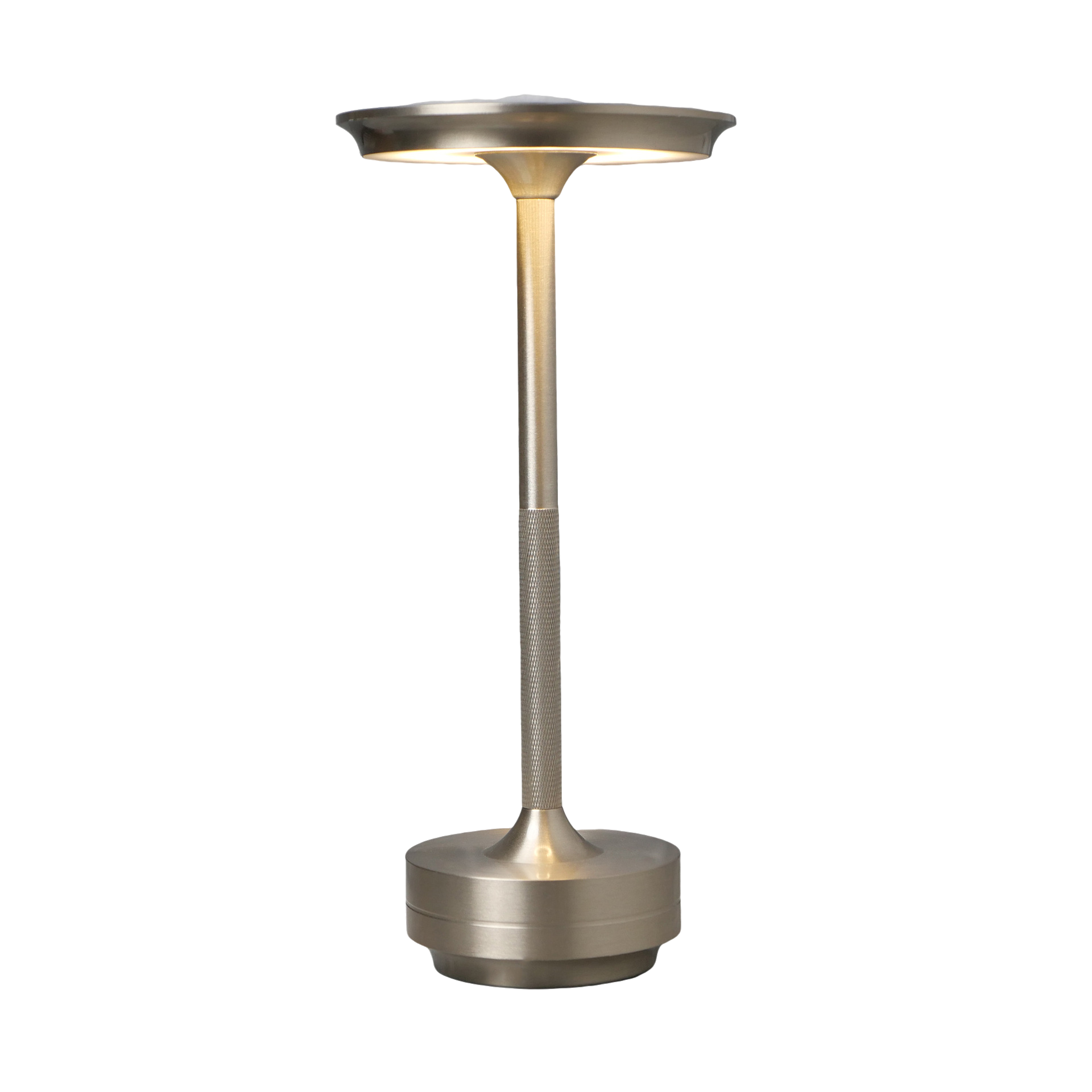 Aluminum Rechargeable Touch Dimmer Table Lamp
