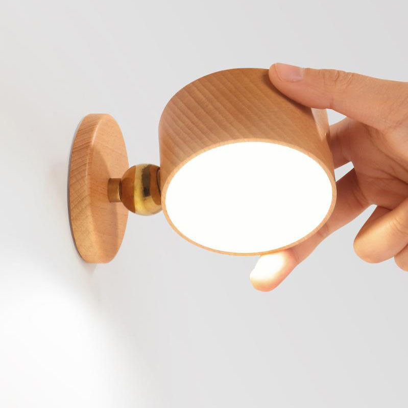 Magnetic LED Night Light Wall Sconce Lamp