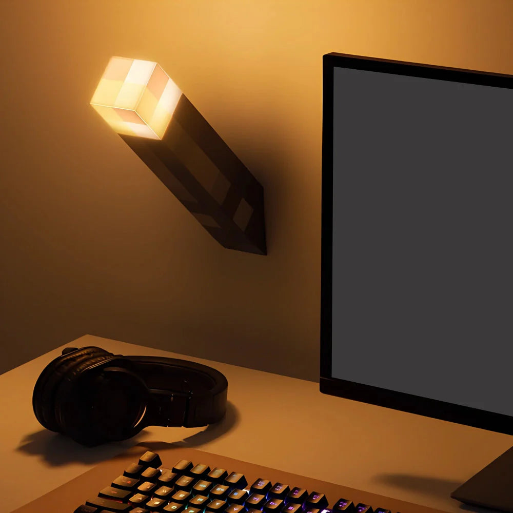 Pixel Torch Wall Light