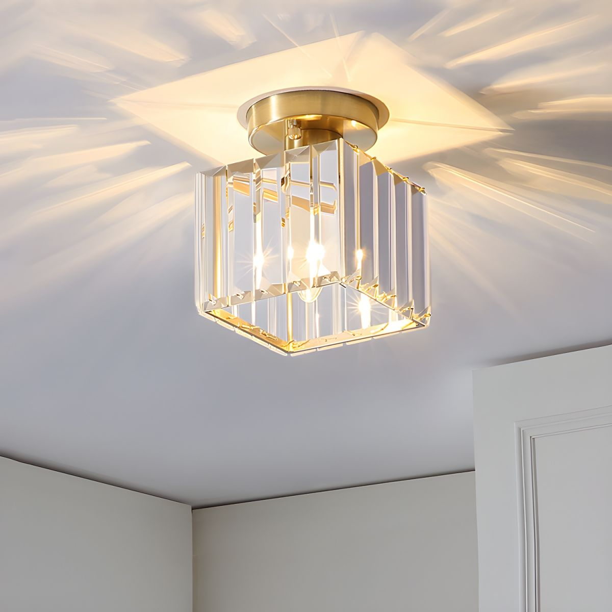 Glass Ceiling Light