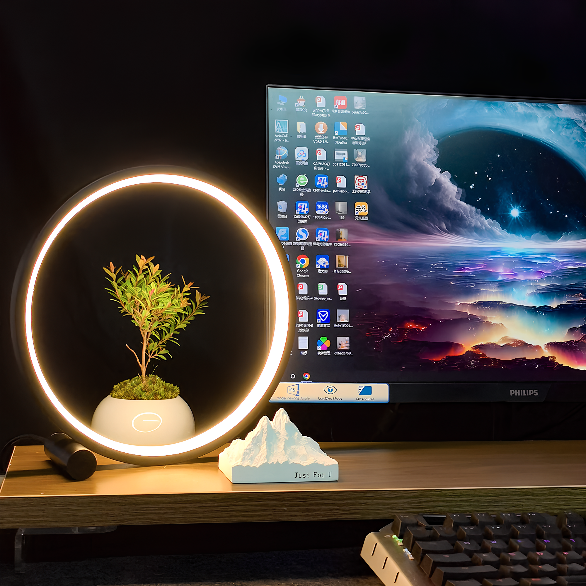 Halo Ring Lamp