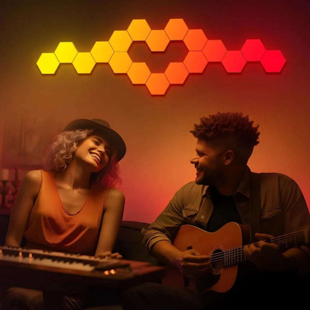 Hexagon Honeycomb Light Panels