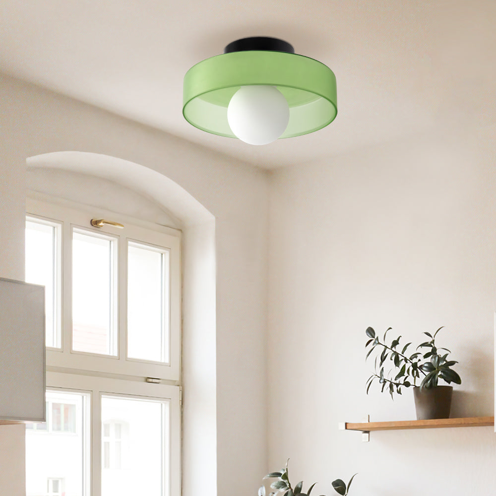 Round Flush Ceiling Light