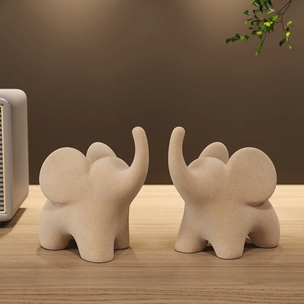Elephant Accent Figurines