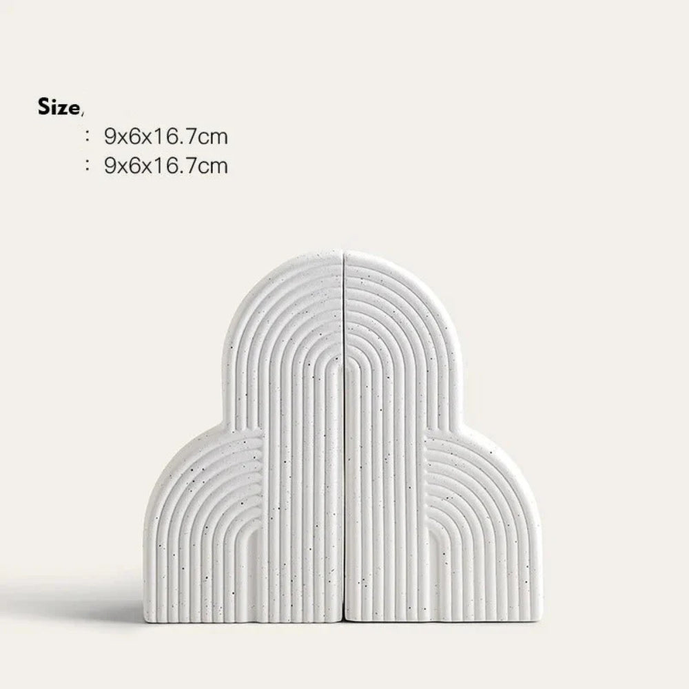 Cloud Form Bookend Set