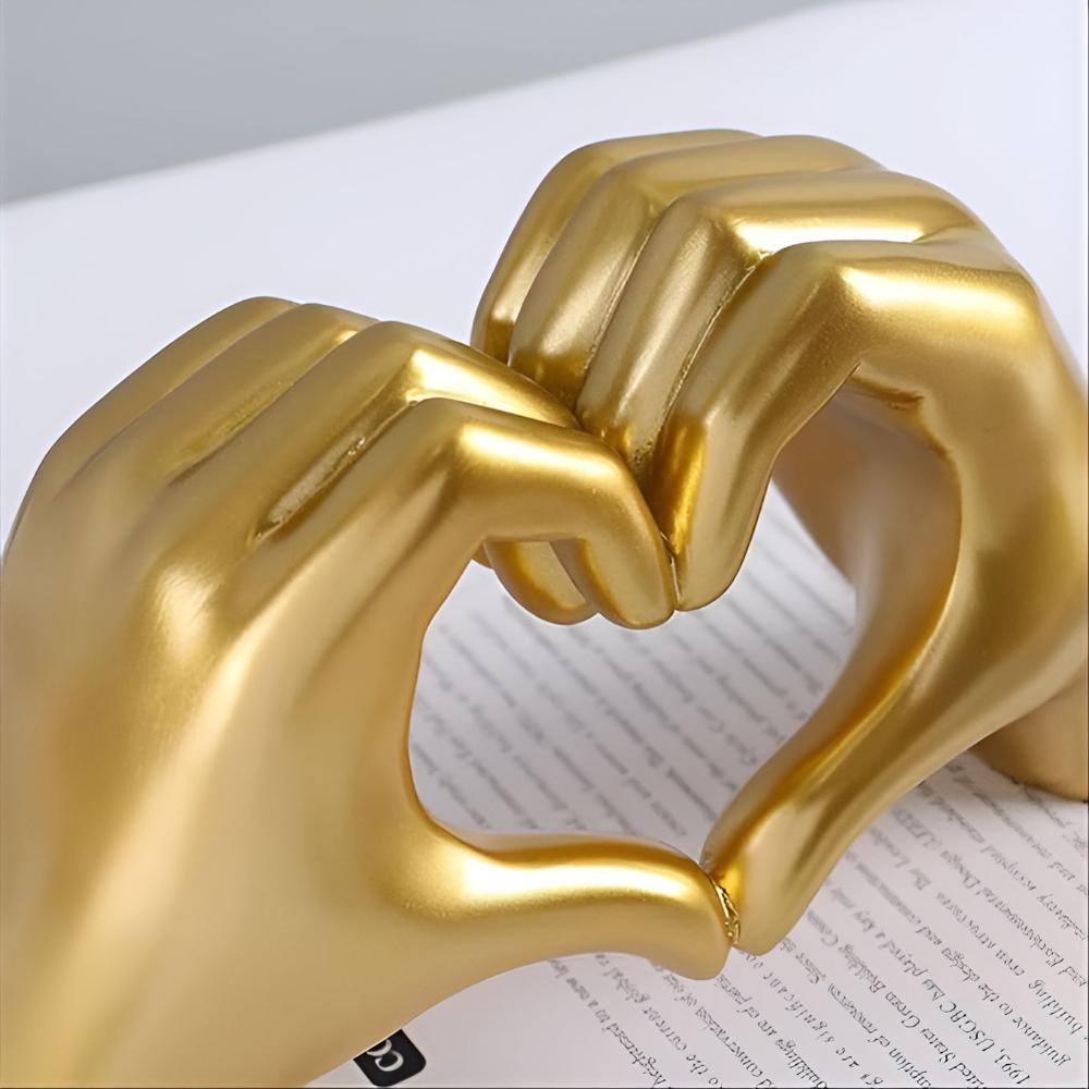 Intertwined Hands Love Sculpture