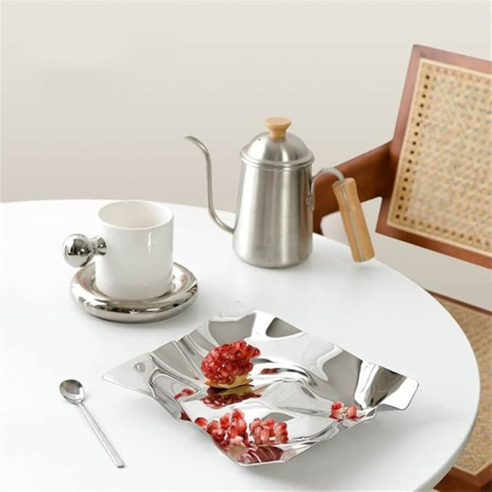 Crinkle Metal Display Tray