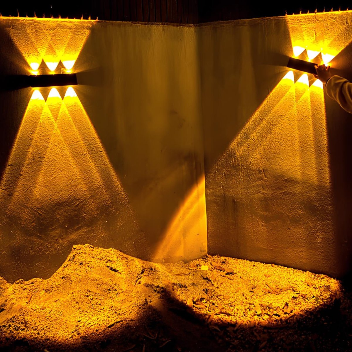 Prism Solar Wall Light