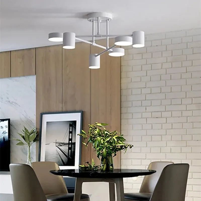Ceiling Light with 6 Adjustable LED Heads