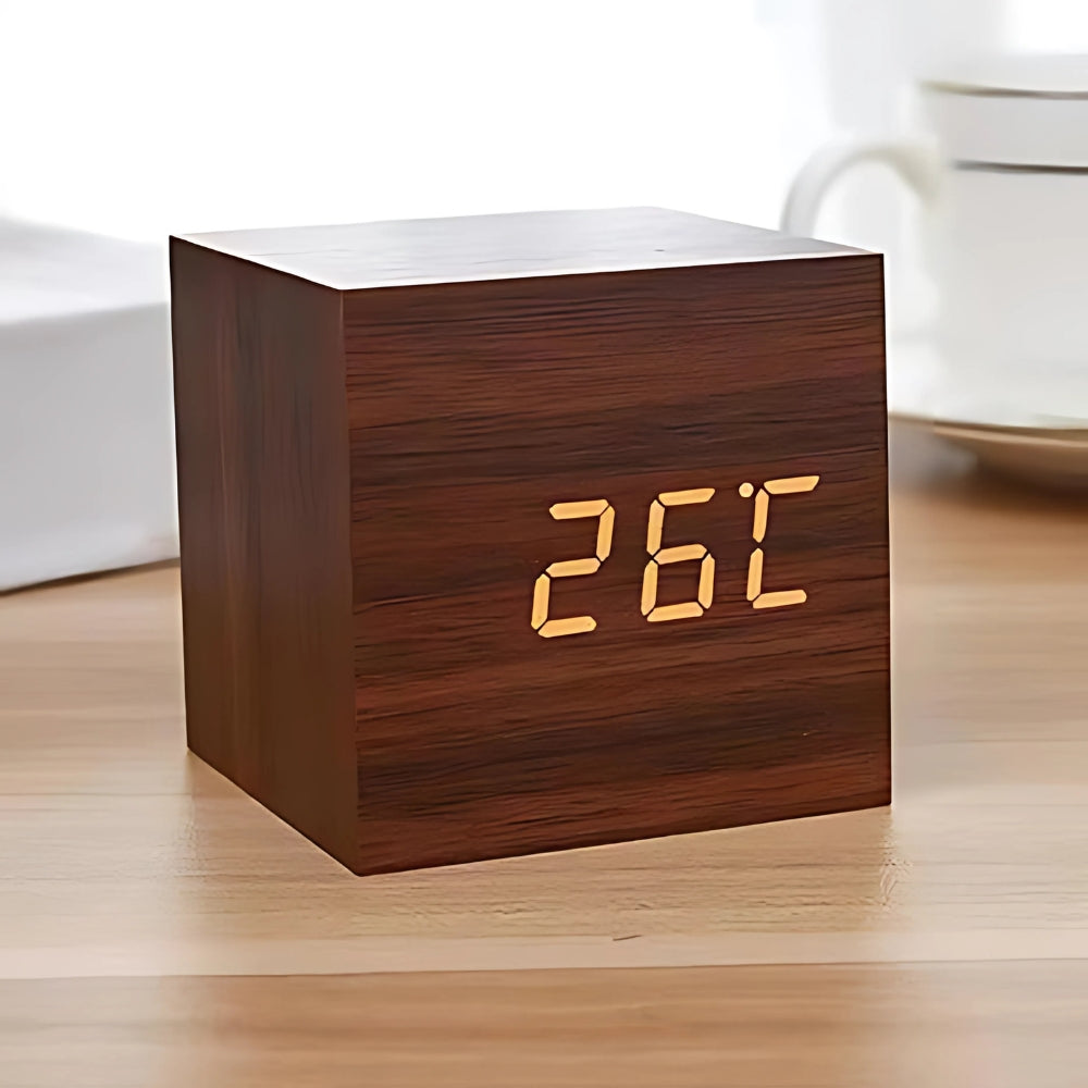 Digital Cube Alarm Clock