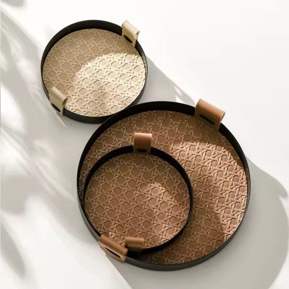 Woven Frame Organizer Tray