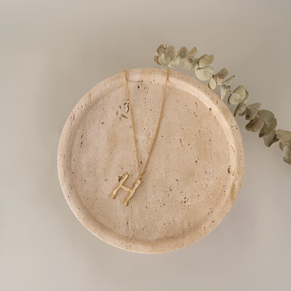 Travertine Display Tray
