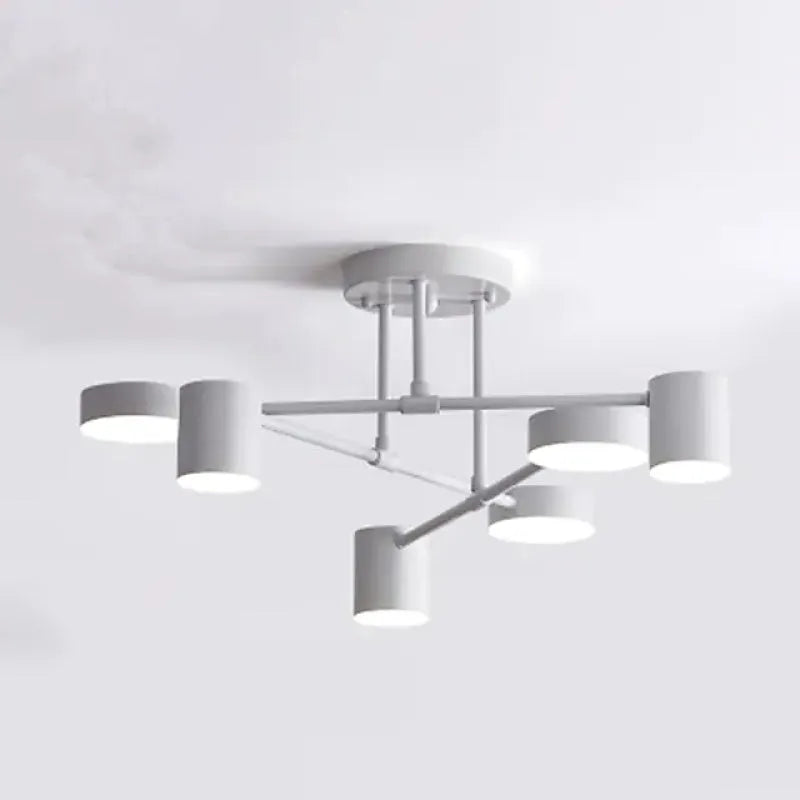 Ceiling Light with 6 Adjustable LED Heads
