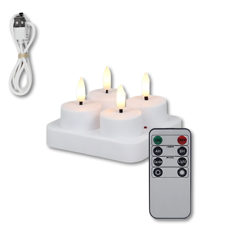 Flameless LED Candle Set