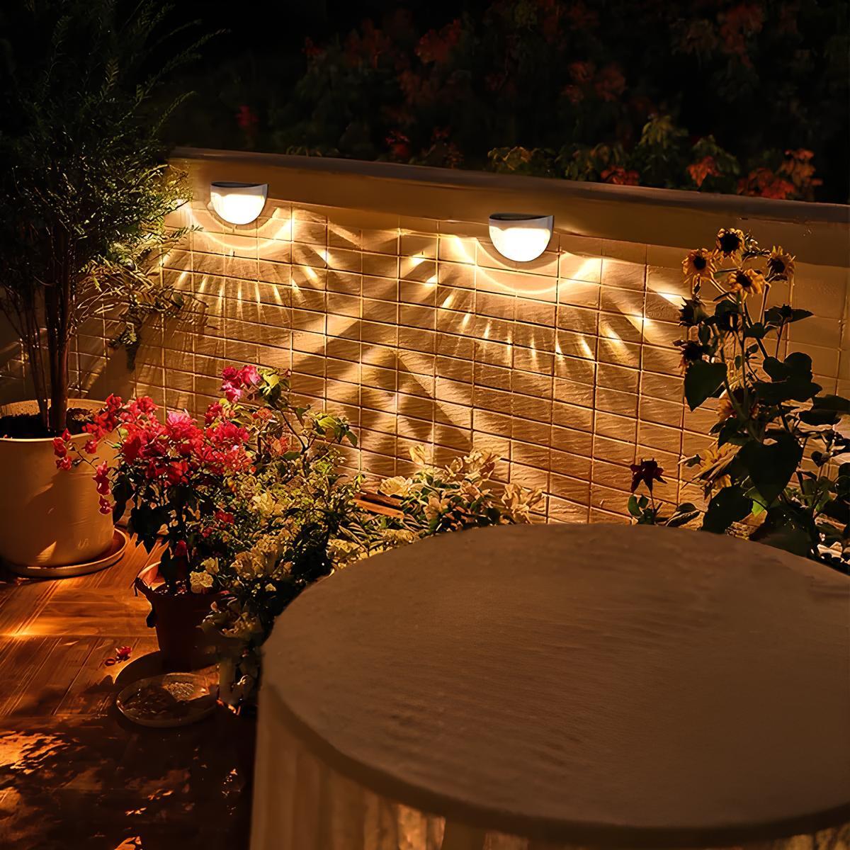 Solar Step Wall Light
