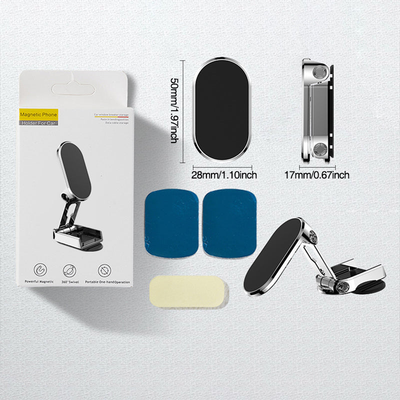 Fold-Flat Magnetic Phone Mount