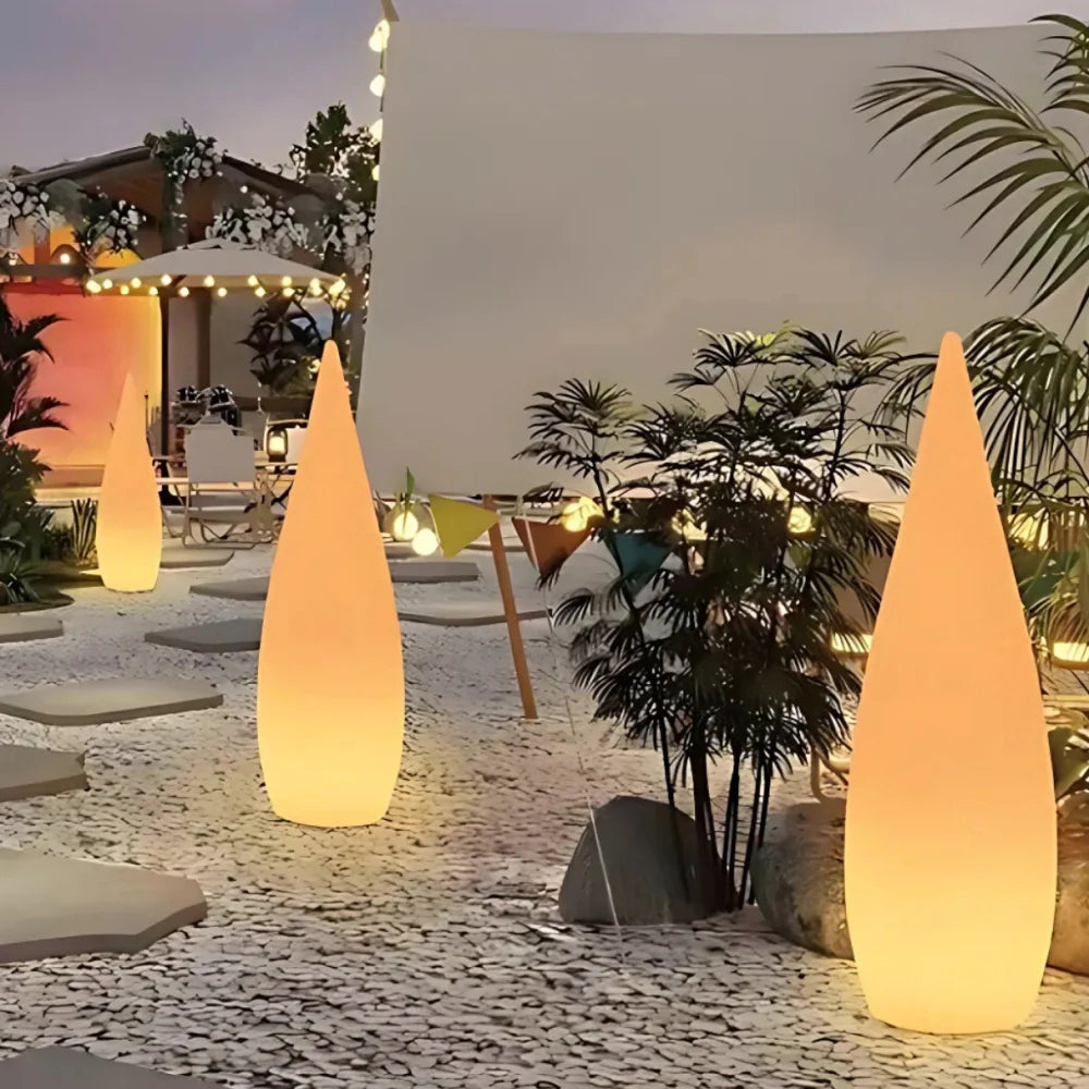 Raindrop Outdoor Floor Light