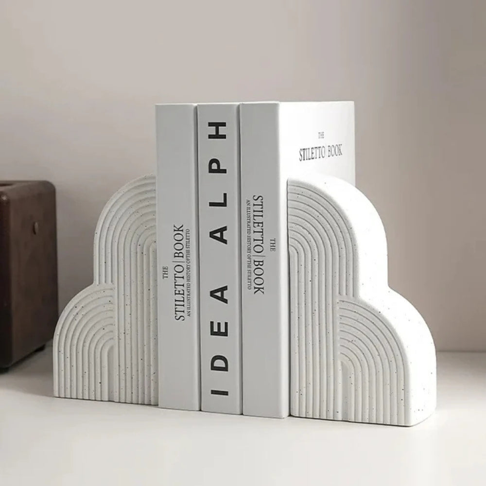 Cloud Form Bookend Set