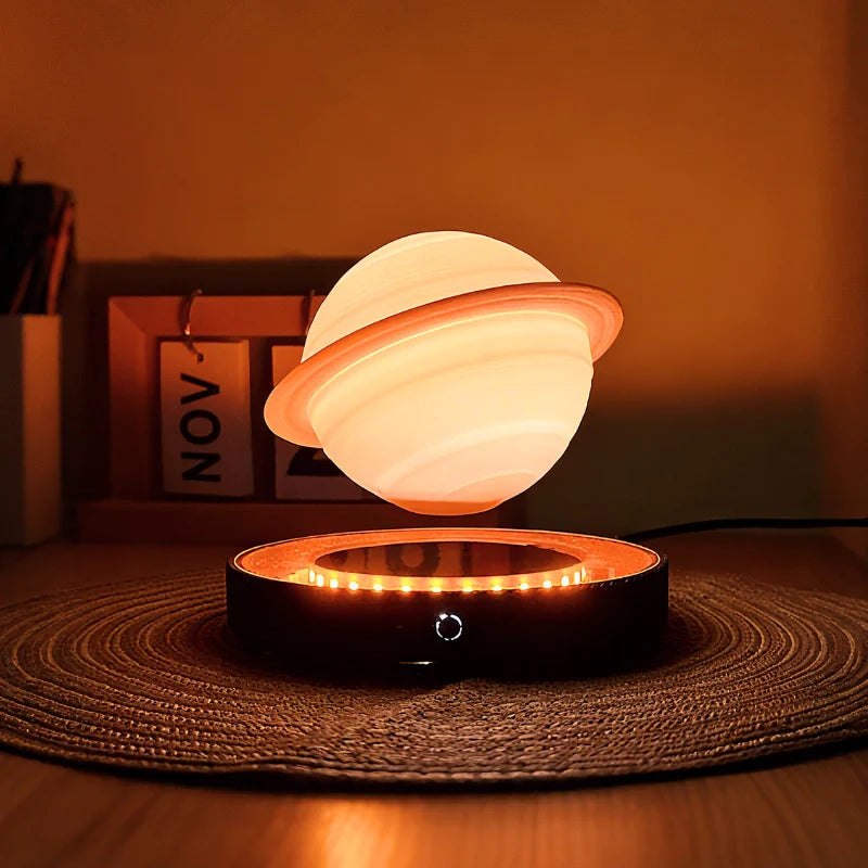 Levitating Planet Table Lamp