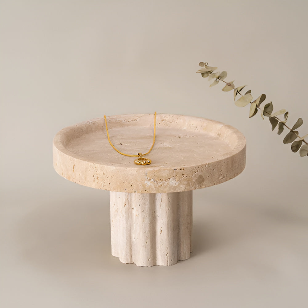 Travertine Display Tray