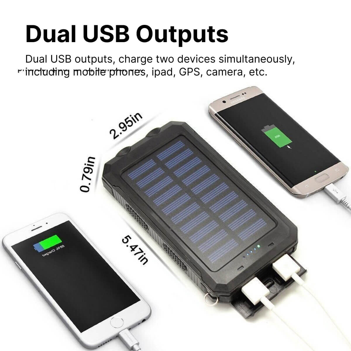 Solar Waterproof Outdoor Power Bank