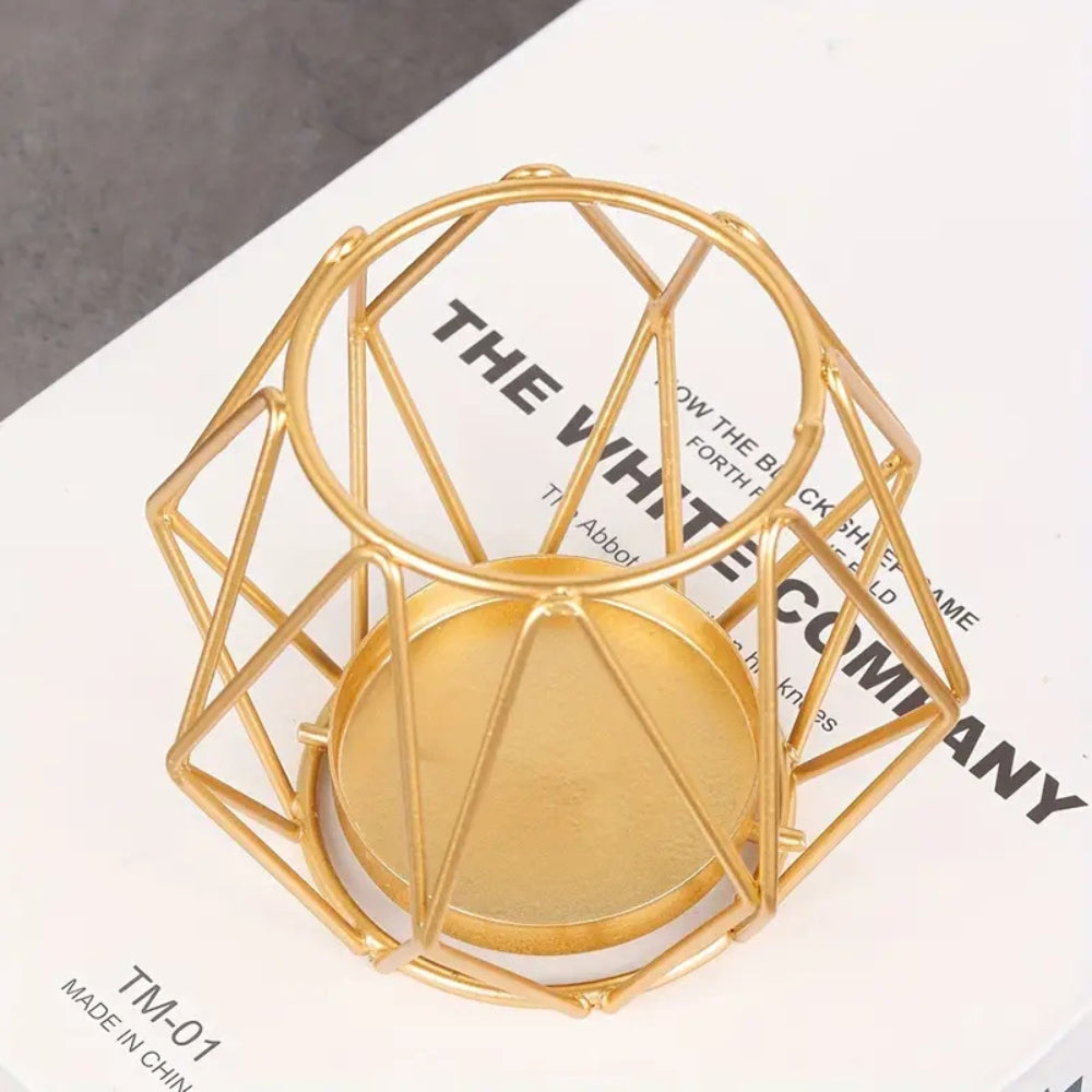 Geometric Frame Candle Holder