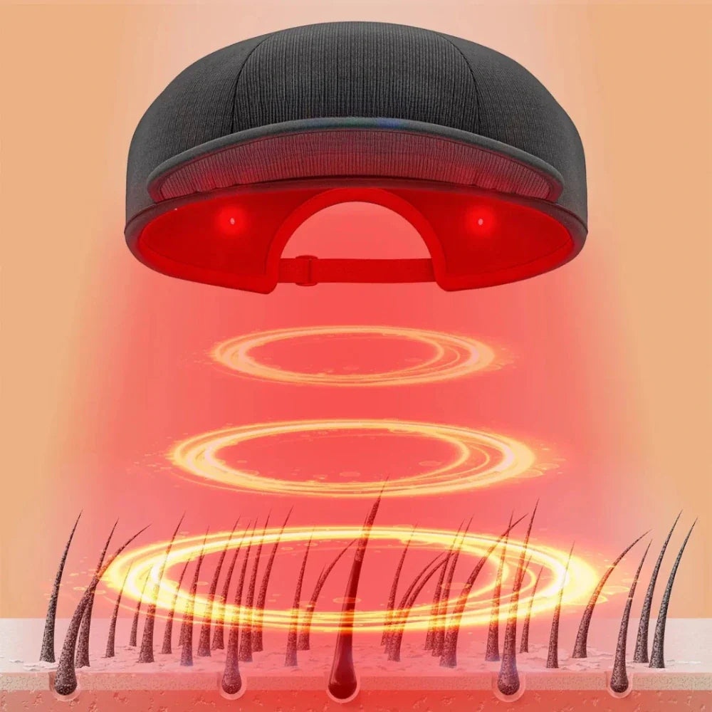 Focused Red Light Therapy Cap