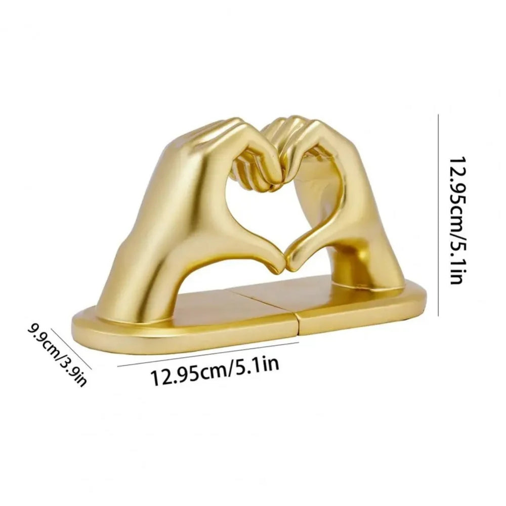 Heart Gesture Bookends