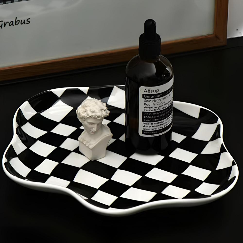 Checkered Accent Plate