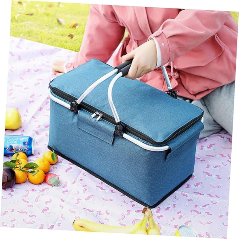 Collapsible Picnic Carry Basket