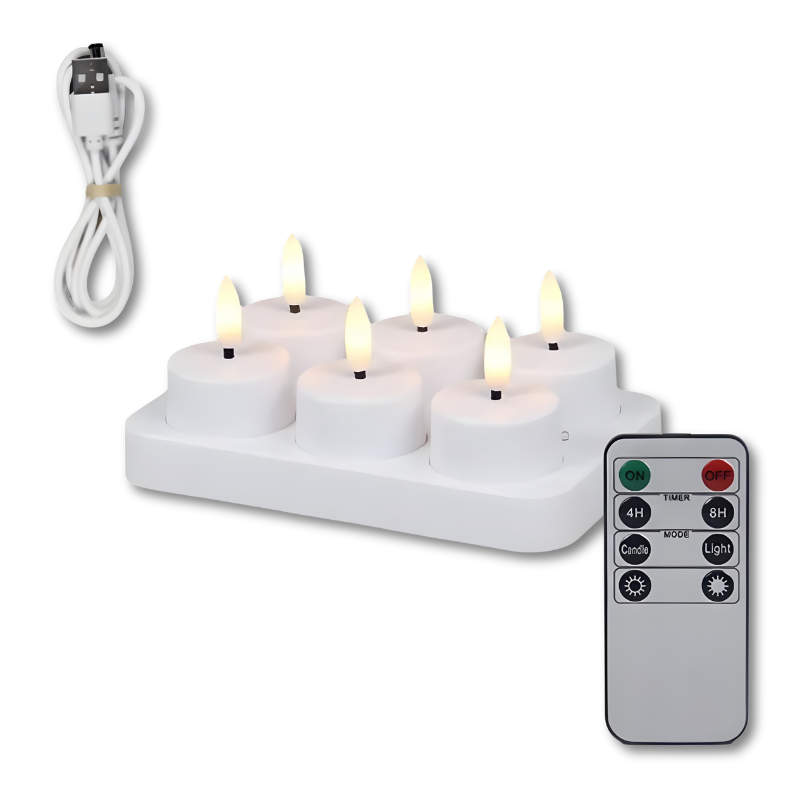 Flameless LED Candle Set