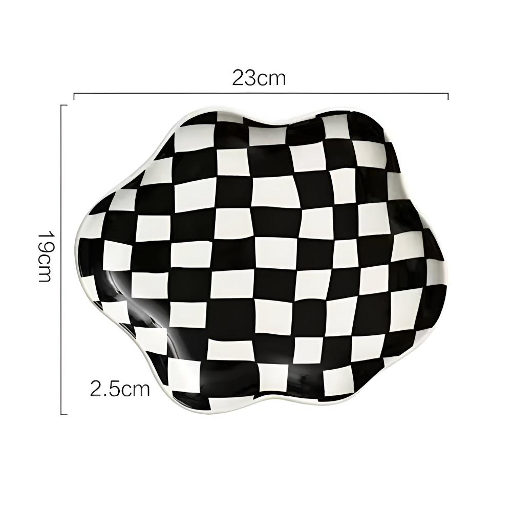 Checkered Accent Plate