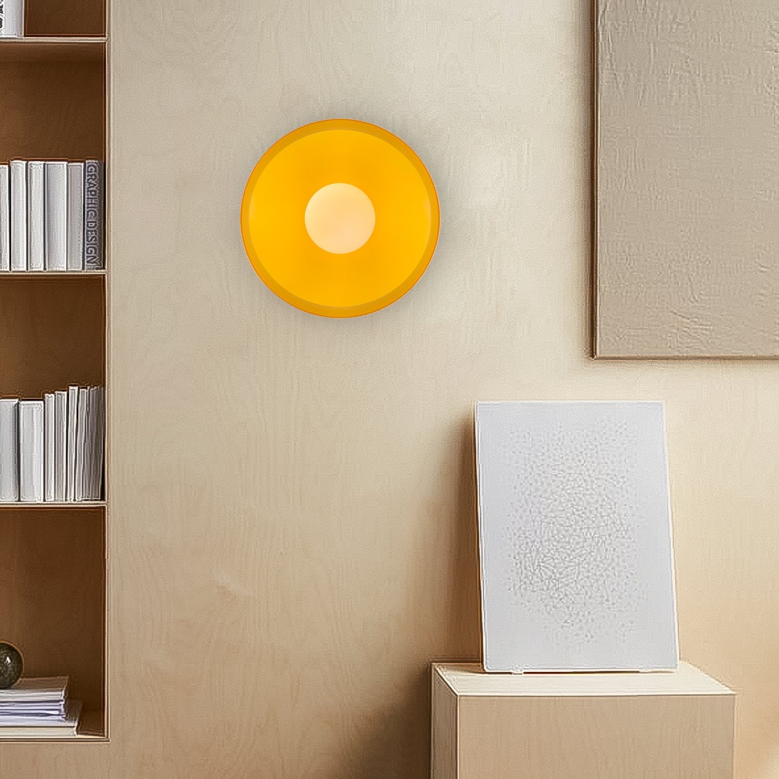 Round Flush Ceiling Light