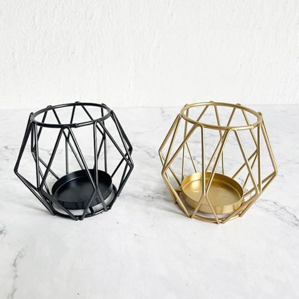 Geometric Frame Candle Holder