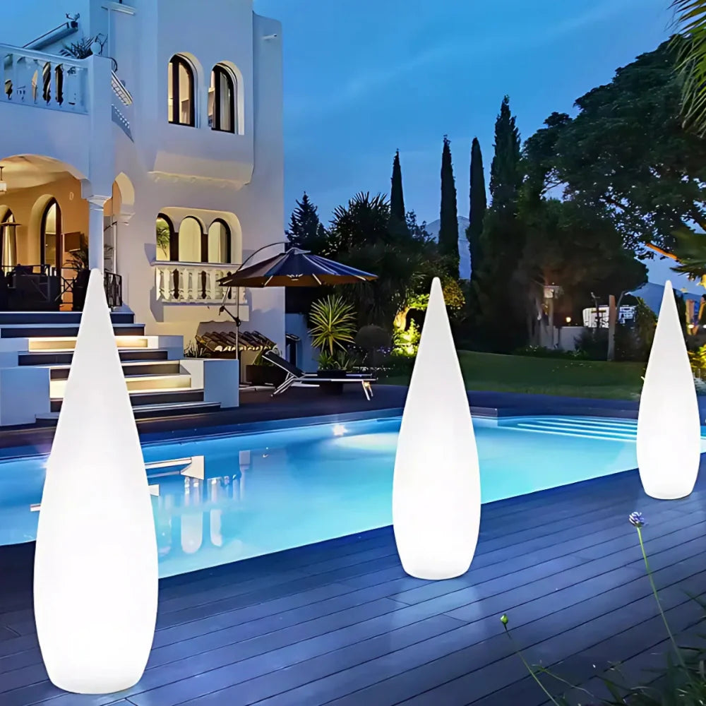 Raindrop Outdoor Floor Light
