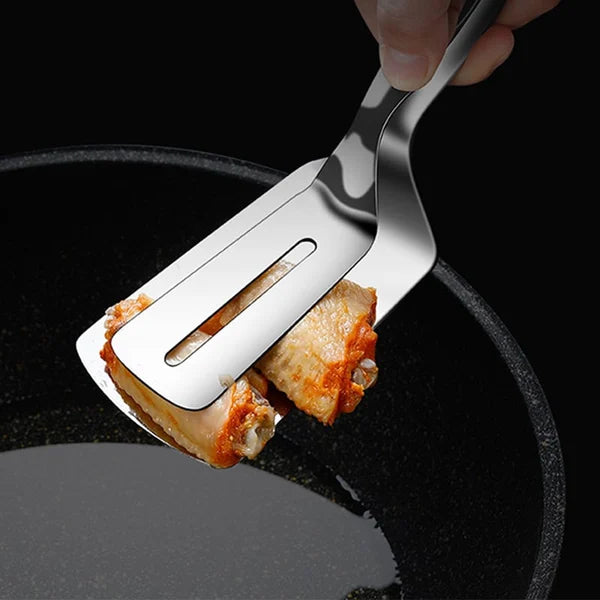 Double-Sided Stainless Steel Spatula