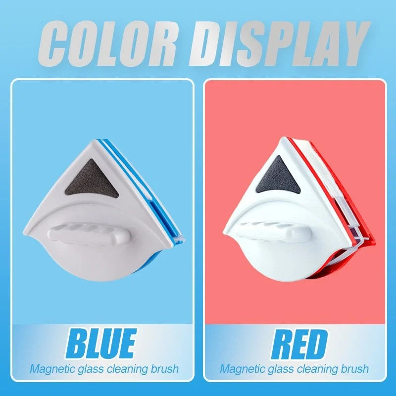 Dual-Side Magnetic Window Cleaning Brush