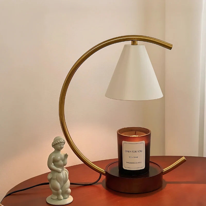 Moon Arc Wax Lamp