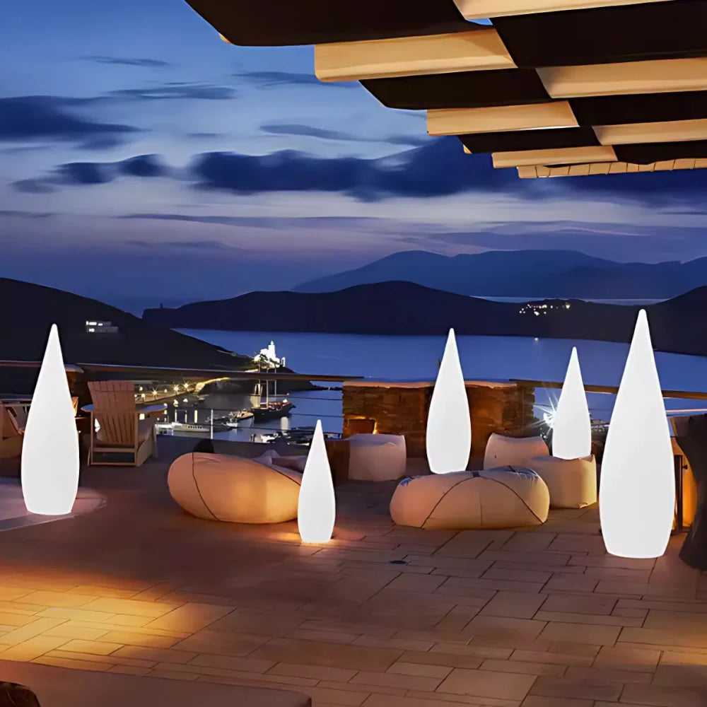 Raindrop Outdoor Floor Light