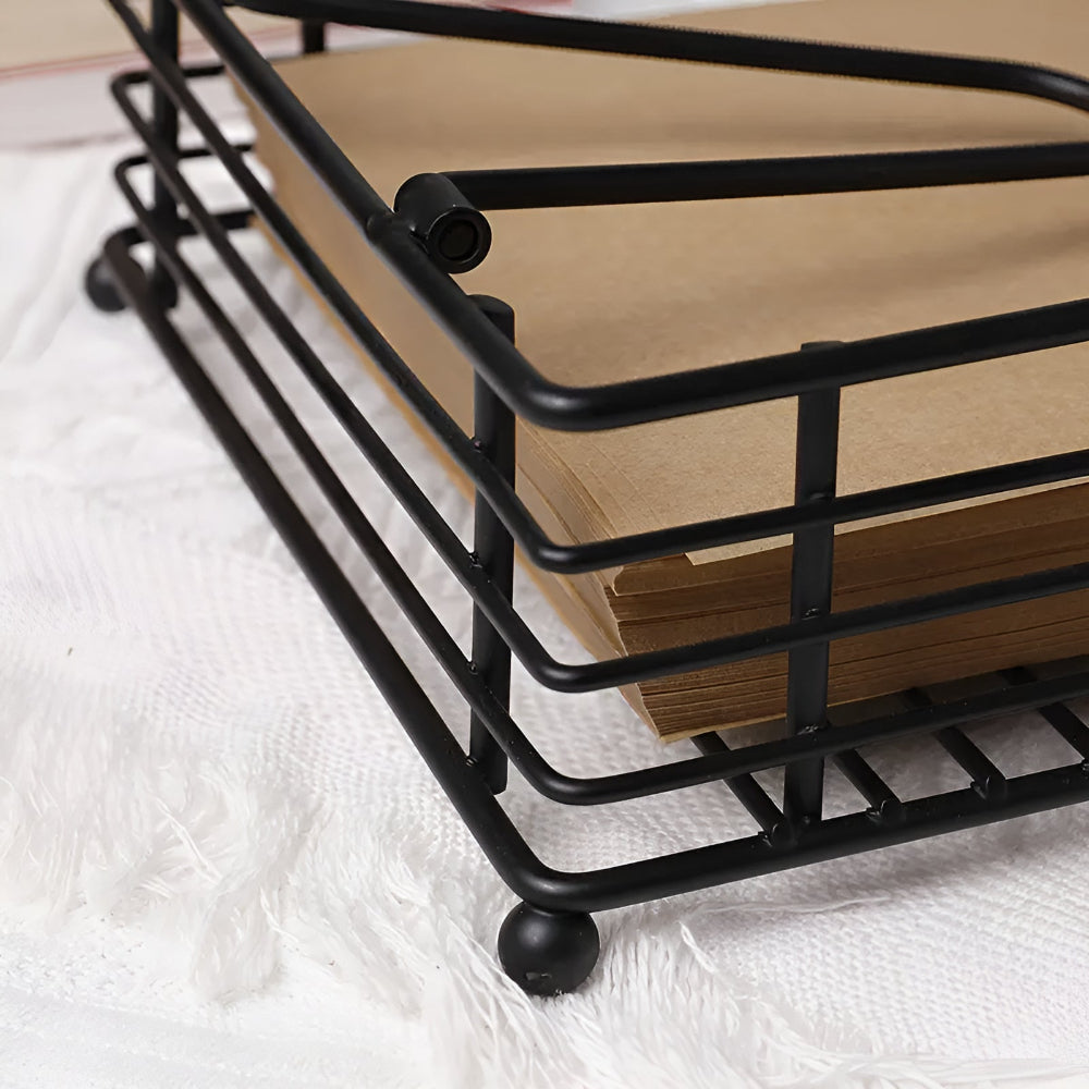 Iron Frame Napkin Holder