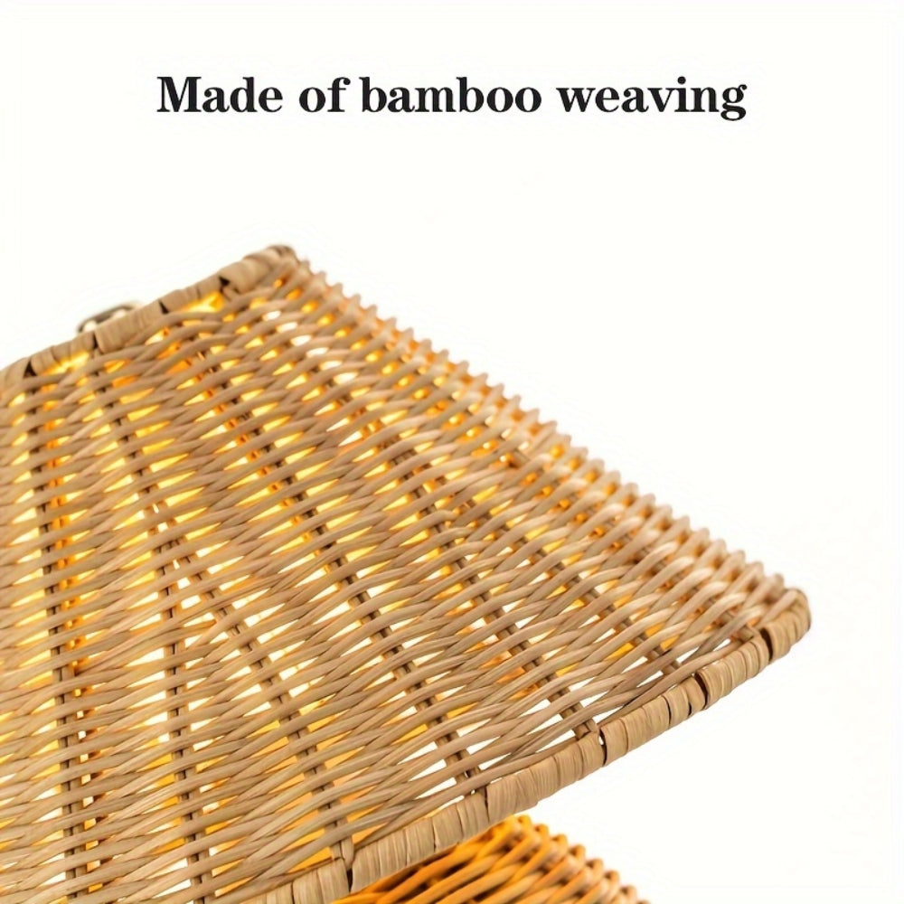 Woven Rattan Table Lamp