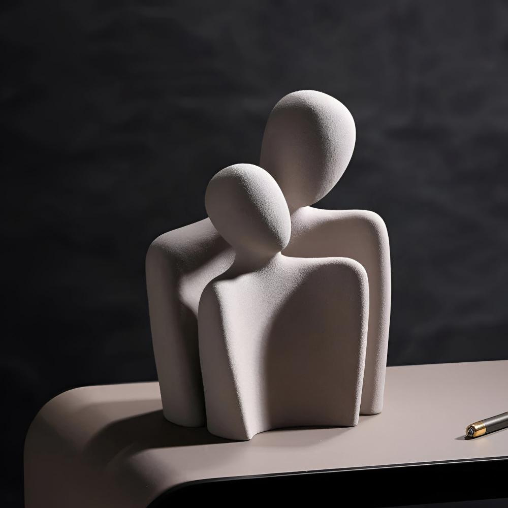 Couple Ceramic Love Figurine