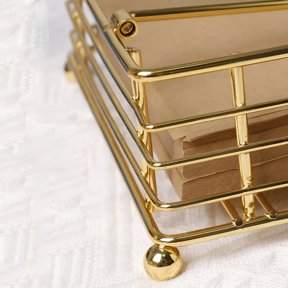 Iron Frame Napkin Holder