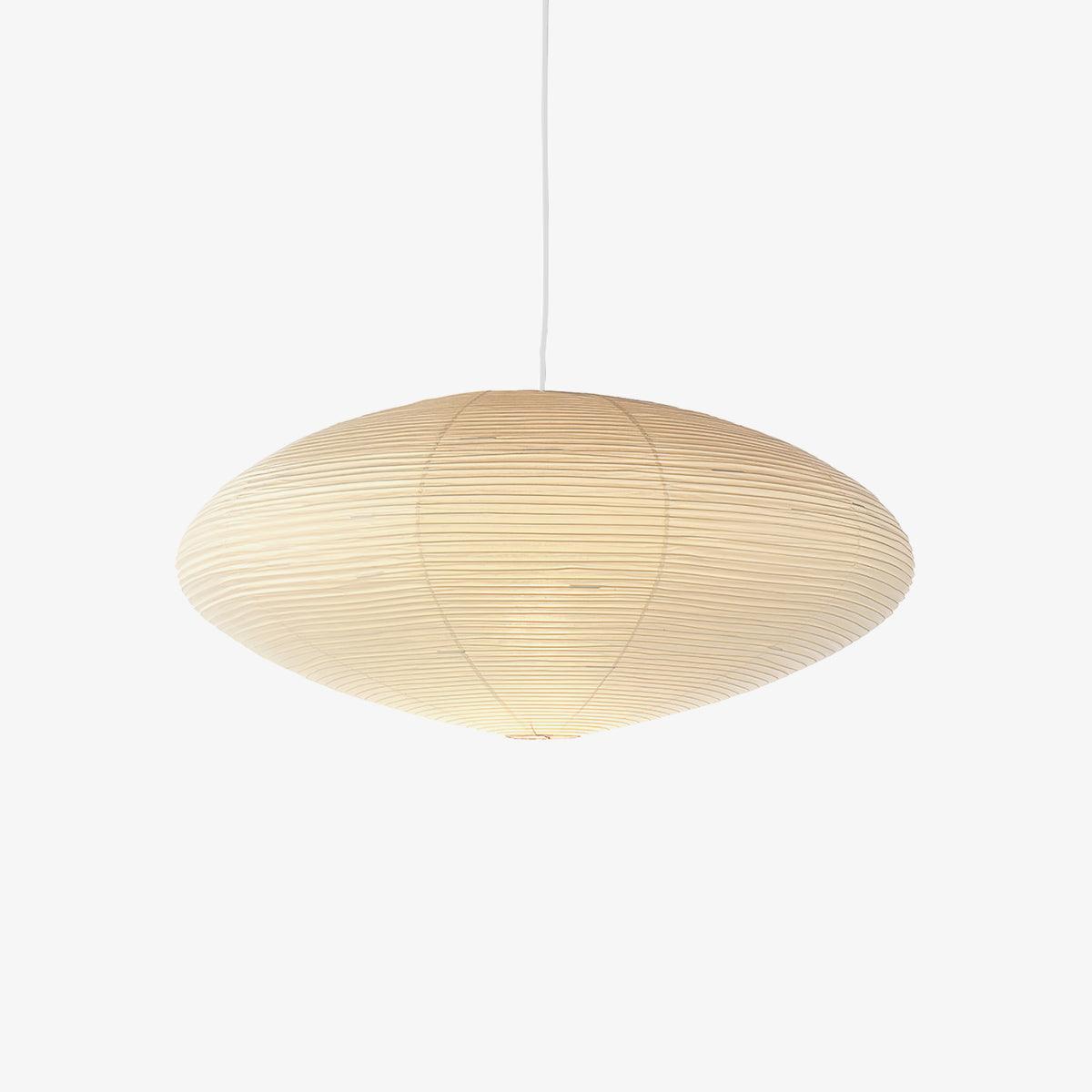 Japanese Paper Saucer Ceiling Light