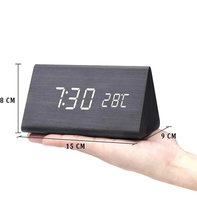 LED Voice Control Alarm Clock
