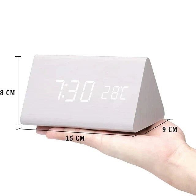 LED Voice Control Alarm Clock