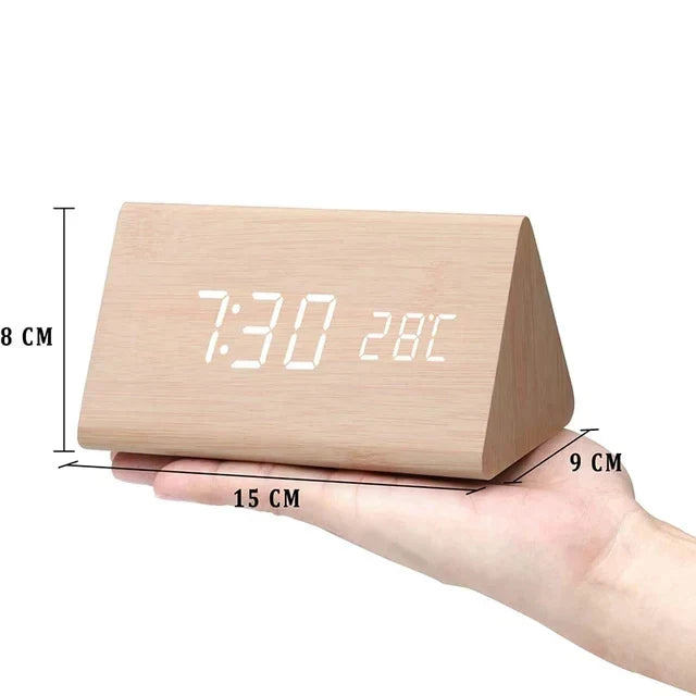 LED Voice Control Alarm Clock