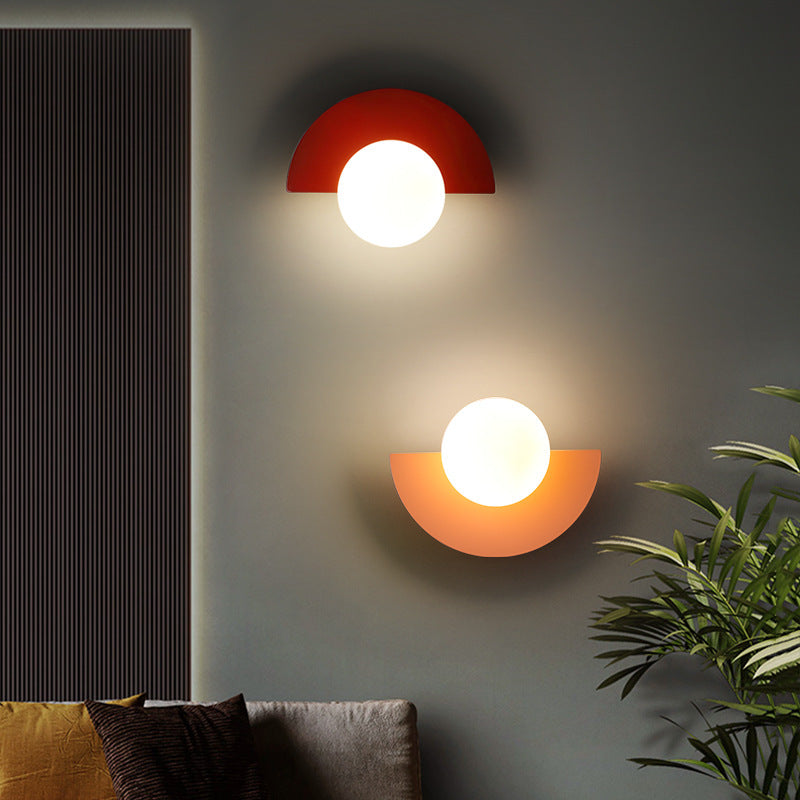 SphereGlow Wall Light