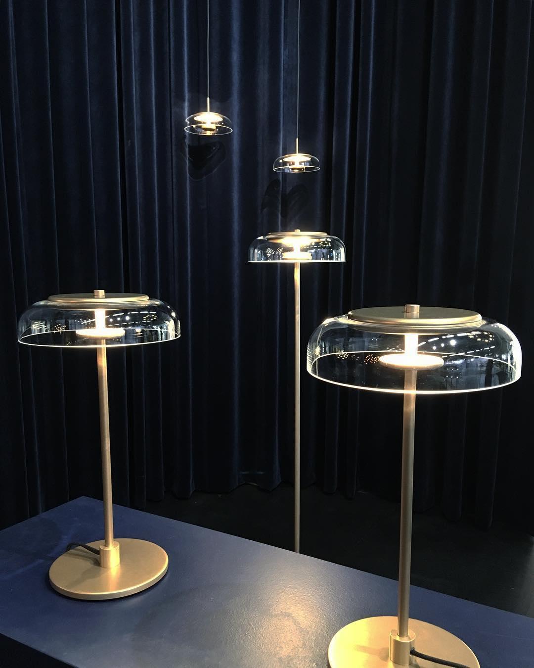 Glass Dome Table Lamp