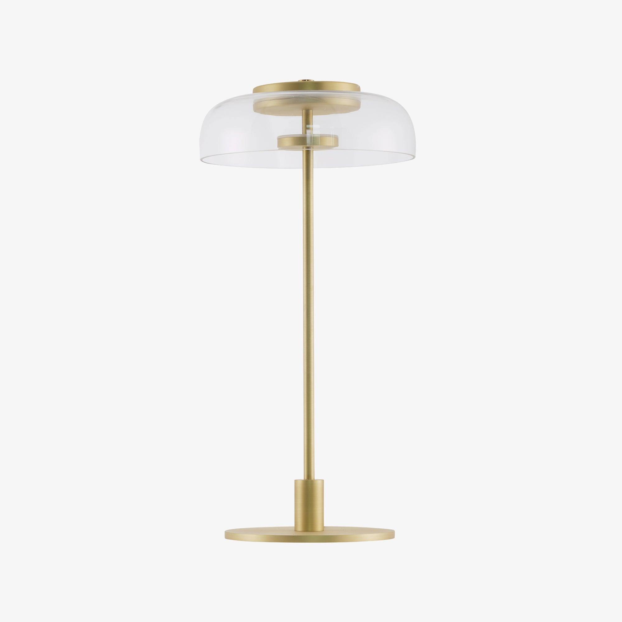 Glass Dome Table Lamp